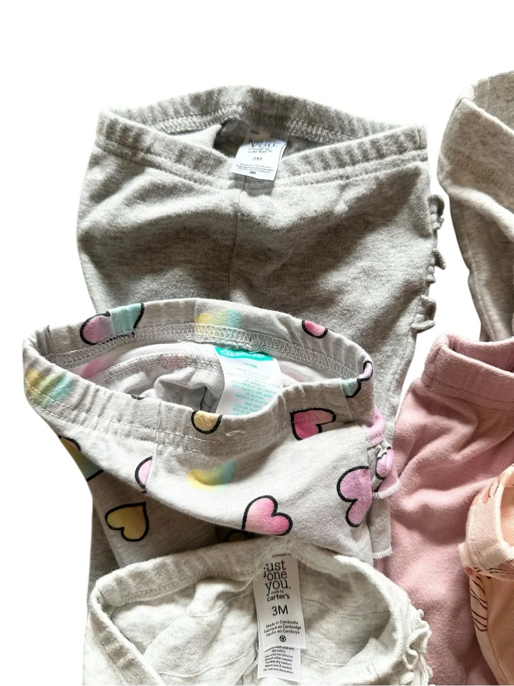 Baby girl lot of 15 infant long pants in various brandsSize: 0-3 months (3m)